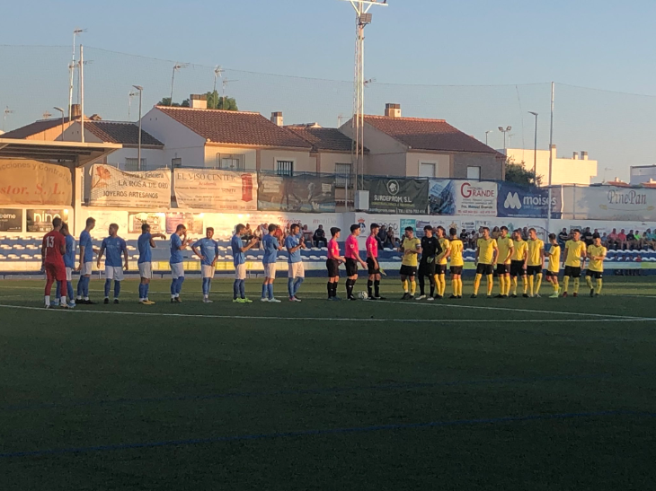 Partido de pretemporada del Écija Balompié // Twitter oficial del club